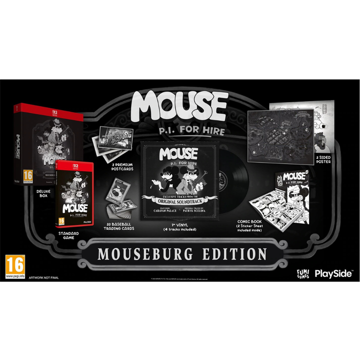 [PRE-ORDER 10 JUL 2026] SW-2 MOUSE PI FOR HIRE MOUSEBURG EDITION [GAME][R2/EUR][ENG]