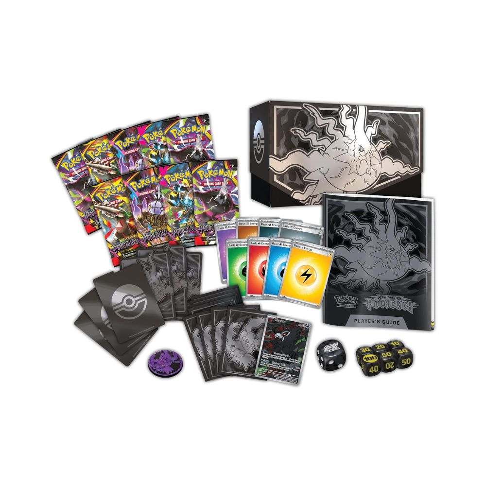 POKEMON TCG MEGA EVOLUTION PITCH BLACK ELITE TRAINER BOX [ENG VERSION]