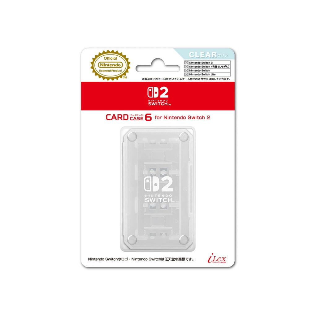 SW-2 ILEX CARD CASE 6 FOR NINTNEDO SWITCH 2 - WHITE [ACC]