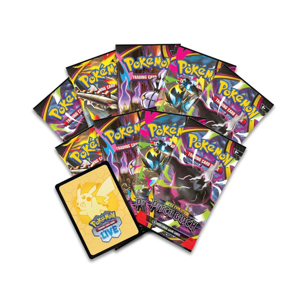 POKEMON TCG MEGA EVOLUTION PITCH BLACK ELITE TRAINER BOX [ENG VERSION]