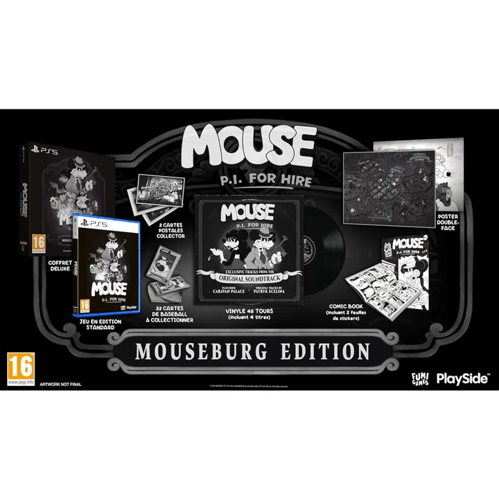 [PRE-ORDER 10 JUL 2026] PS5 MOUSE PI FOR HIRE STANDARD/MOUSEBURG EDITION [GAME][R2/EUR][ENG]