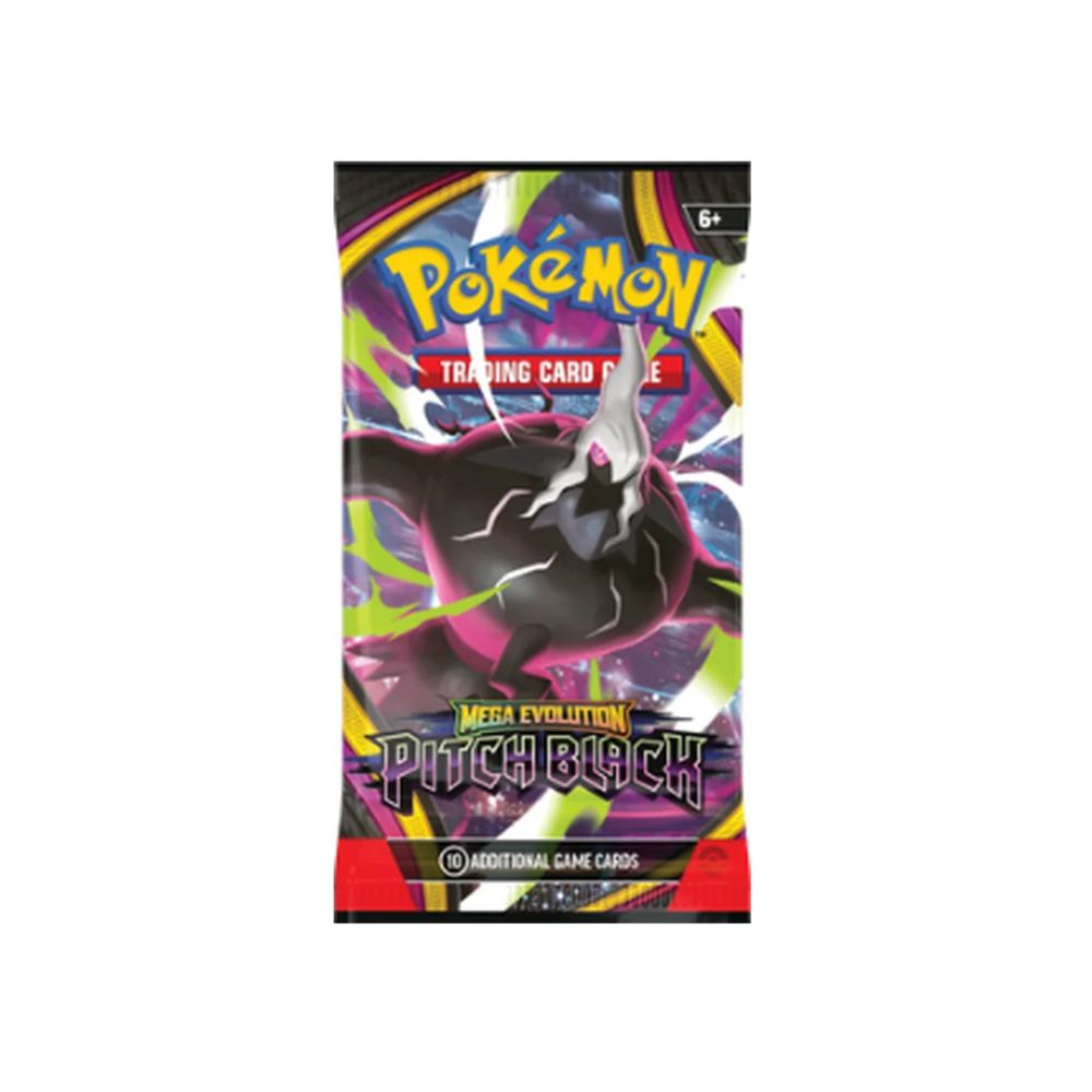 POKEMON TCG MEGA EVOLUTION PITCH BLACK 18 BOOSTER [ENGLISH VERSION]