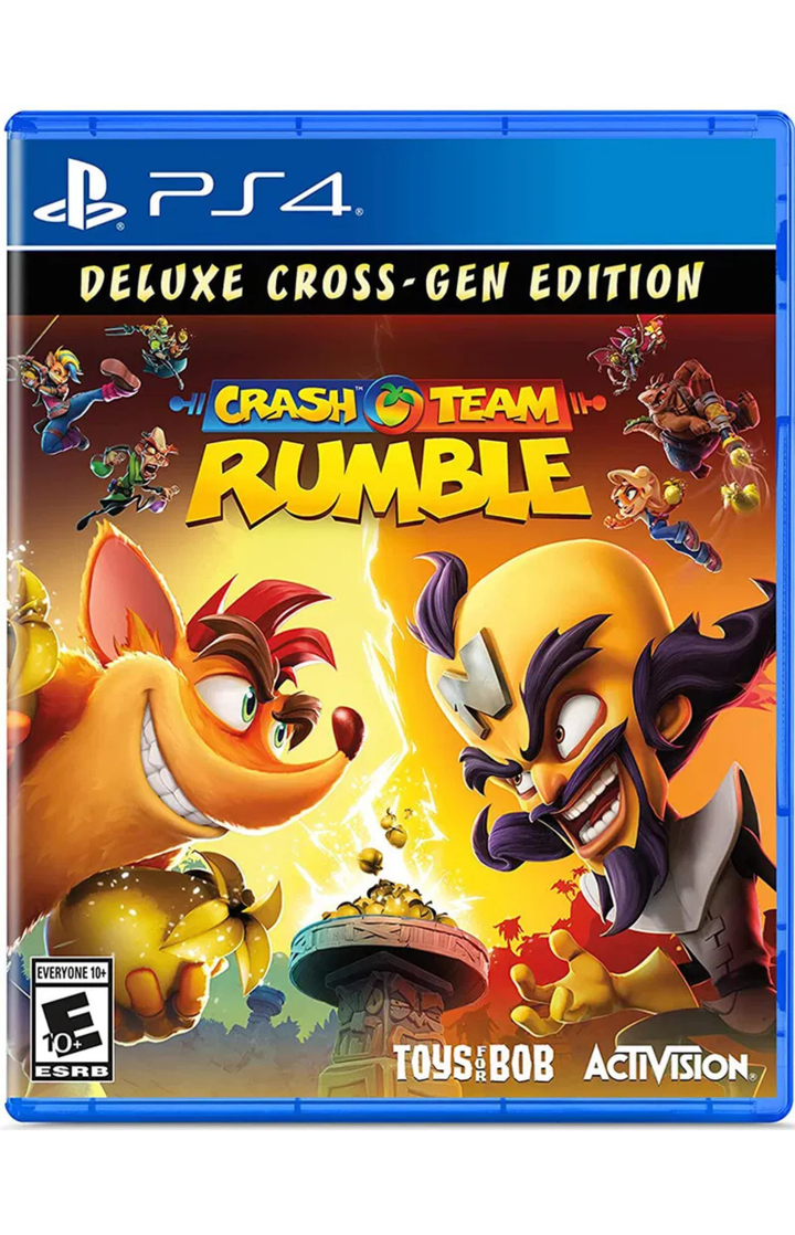 PS4 CRASH TEAM RUMBLE DELUXE EDITION [GAME][R1/US][ENG]
