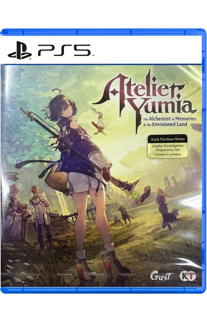 PS5 ATELIER YUMIA : THE ALCHEMIST OF MEMORIES &amp; THE ENVISIONED LAND [GAME][R3/ASIA][ENG]