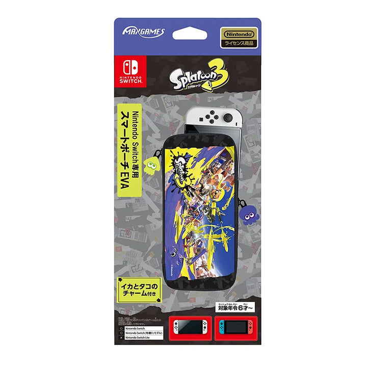 SMART POUCH EVA FOR NINTENDO SWITCH / NINTENDO SWITCH OLED MODEL SPLATOON 3A  [ACC]